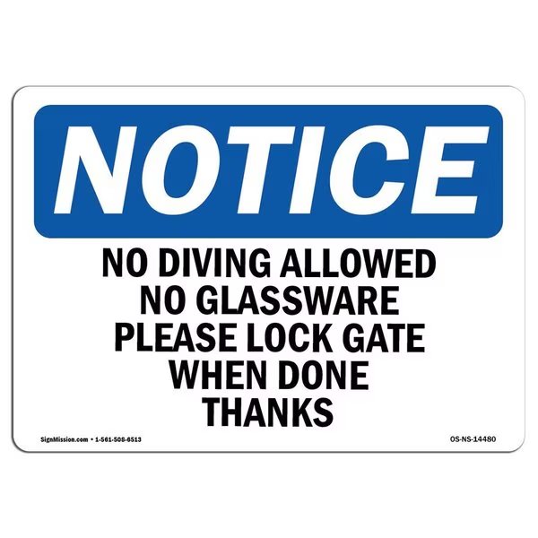 OSHA Notice Sign, 18